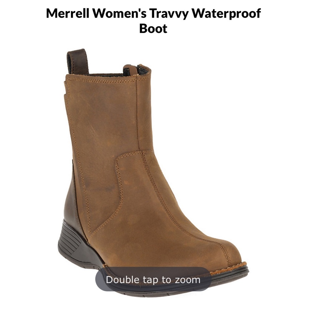 Merrell Travvy Waterproof Ankle Boots